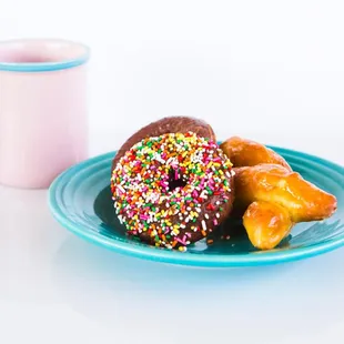 donuts, dough desserts, food