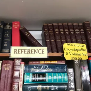 I grew up with this Grolier Encyclopedia. Amazing that they had this. They have a number of Great Collections like this.
