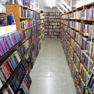 So many books... and we can always order something if we don&apos;t have it on the shelf.