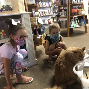 My kids love cat and Oliver was so sweet with them!!! Highly recommended!!!!