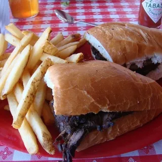 Tri Tip Sandwich Or Brisket Sandwich