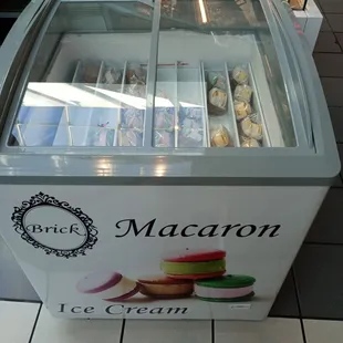 Macaroon ice cream!