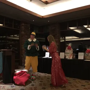 Holiday parties are the best here.