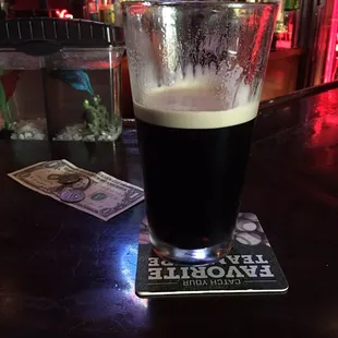 a pint of beer
