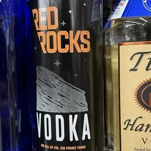 They have the new Red Rocks Vodka!  It so incredibly smooth and slightly sweet. My new favorite!!