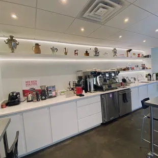 Inside area for training and meetings