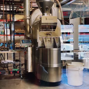 Coffee Roastery in a separate room
