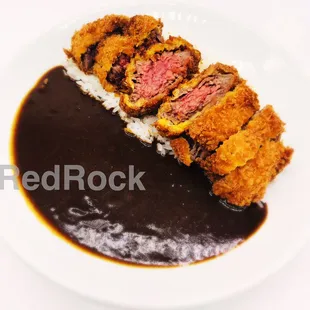 Beef Katsu curry&amp;Rice