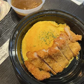Omu Katsu Curry & Rice