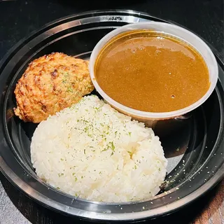 Hamburg Steak Curry & Rice