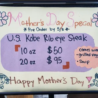 US Kobe Lean Meat Yakiniku BBQ Box with Miso Soup