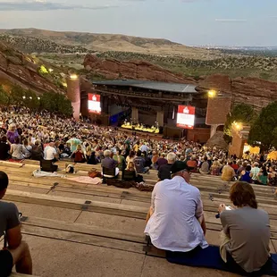 INCREDIBLE VIEW ! Red Rocks Amphitheatre in Morrison, CO is featured on my website at classicbitesandbrews.com