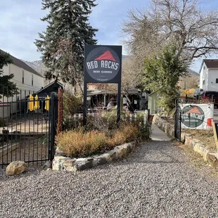 Walking up from the outside