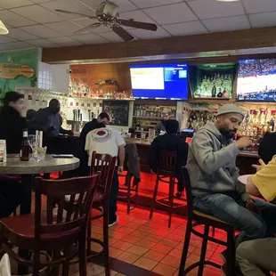 Bar area