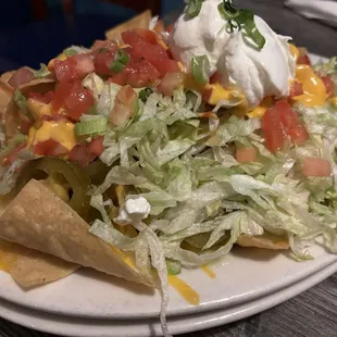 Happy hour nachos
