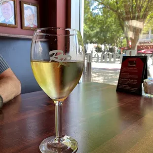 Chardonnay with a view