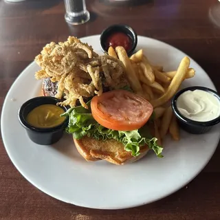 Black and Blue Burger