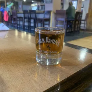 Shot of whiskey