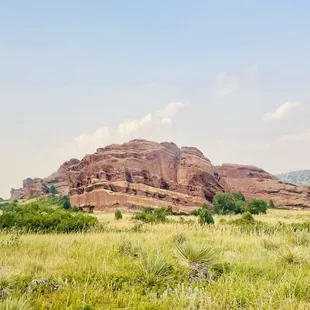Red rocks