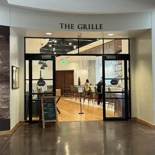Restaurant inside the visitor center