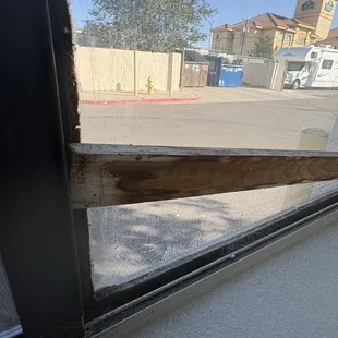 Every window had bars in them. Our screen was cut open. RV I mentioned that was steeling electricity from the hotel.