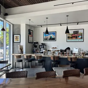 Bar area