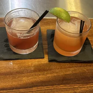 Berry Jameson and Passionfruit Mezcal