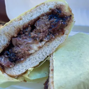 Brisket sandwich