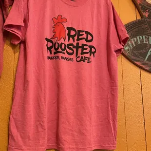 Red rooster shirt