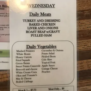 Lunch specials