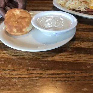 Biscuits and gravy