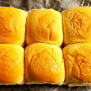 Rolls, which are smaller than they look in the picture.