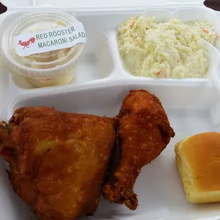 Two piece chicken platter