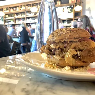Chicken Paillard Sandwich