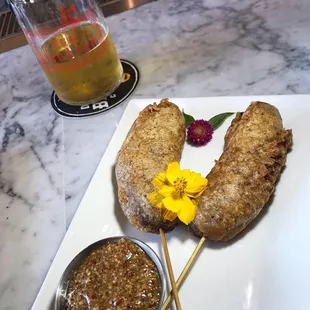 Kielbasa Corn Dog