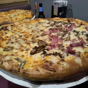 pizza, food