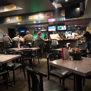 The bar at the Rooster