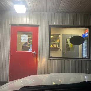 Carry out door