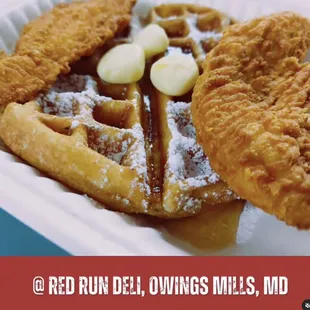 chicken wings and fried chicken, food