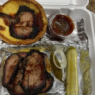 Slice Brisket Sandwich (totally recommend)