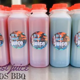 It&apos;s just juice @ reds bbq