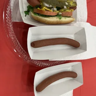 sandwich, hot dog, food, hot dogs