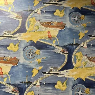 Custom Bathroom Wallpaper