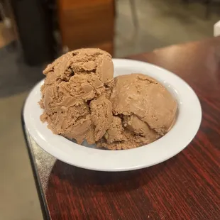 Chocolate gelato