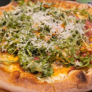 Spicy Blue Pizza