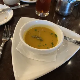 Butternut Squash and Apple Soup