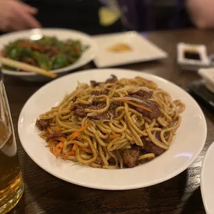 Beef Lo Mein...