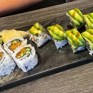 Ballantyne roll (right).