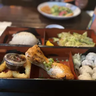 Dinner bento box.