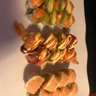 food, sushi and sashimi